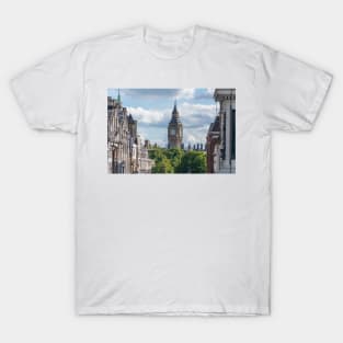 London Elizabeth Tower seen from Trafalgar Square T-Shirt